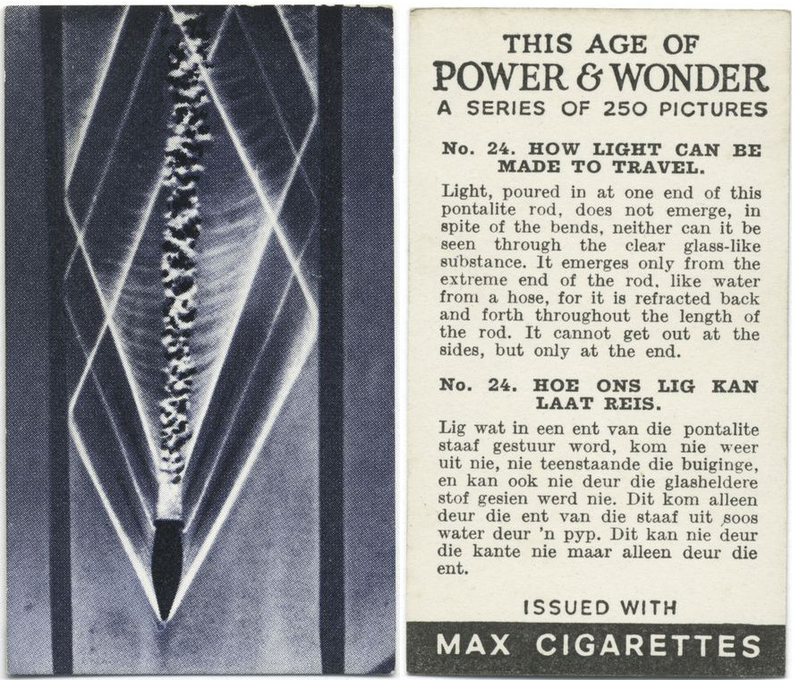 Illustration for article titled Vintage Art Deco cigarette cards celebrate your great-grandparents' romance with science